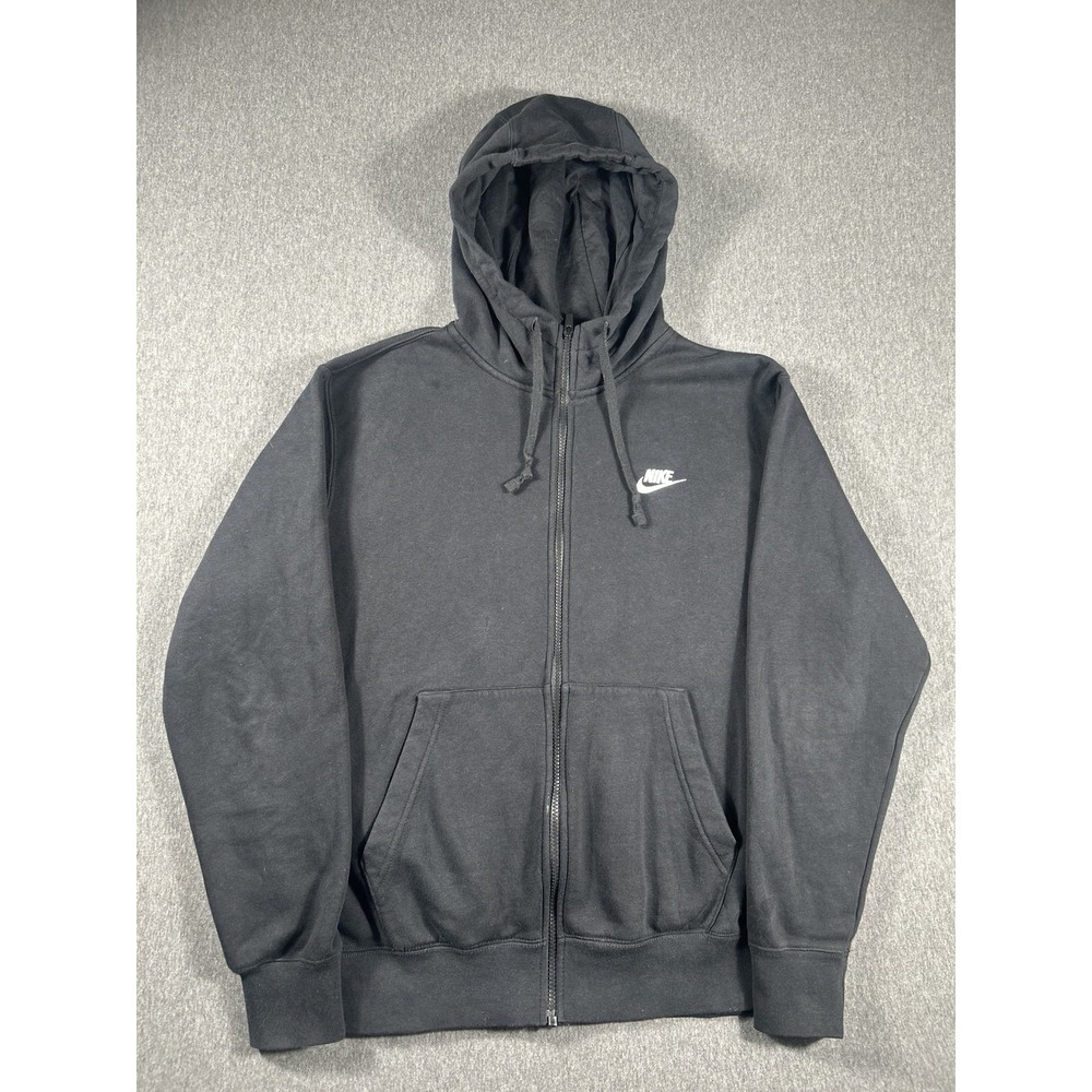 Nike Experience Team Member Fleece Full-ZipHoodie‎ Black Size M